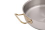Hermia Juego de Ollas Acero Inoxidable 26x26x8 cm Capacidad 3.4 Litros Cocina Elegante y Duradera